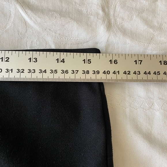 White House Black Market Women's Black Legging Stretch Dress Pants Size Medium - Picture 6 of 10